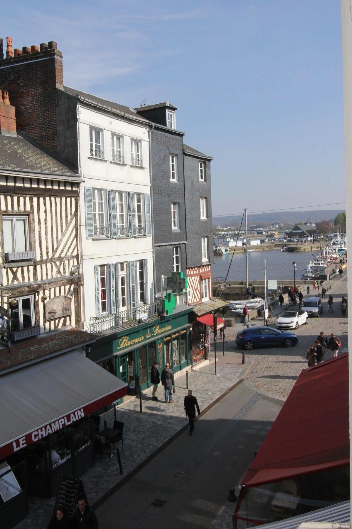 Entre Terre Et Mer Honfleur Exterior foto